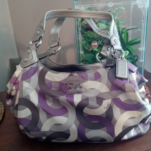 Coach Signature C Large Satchel 3 Compartment - Picture 1 of 4